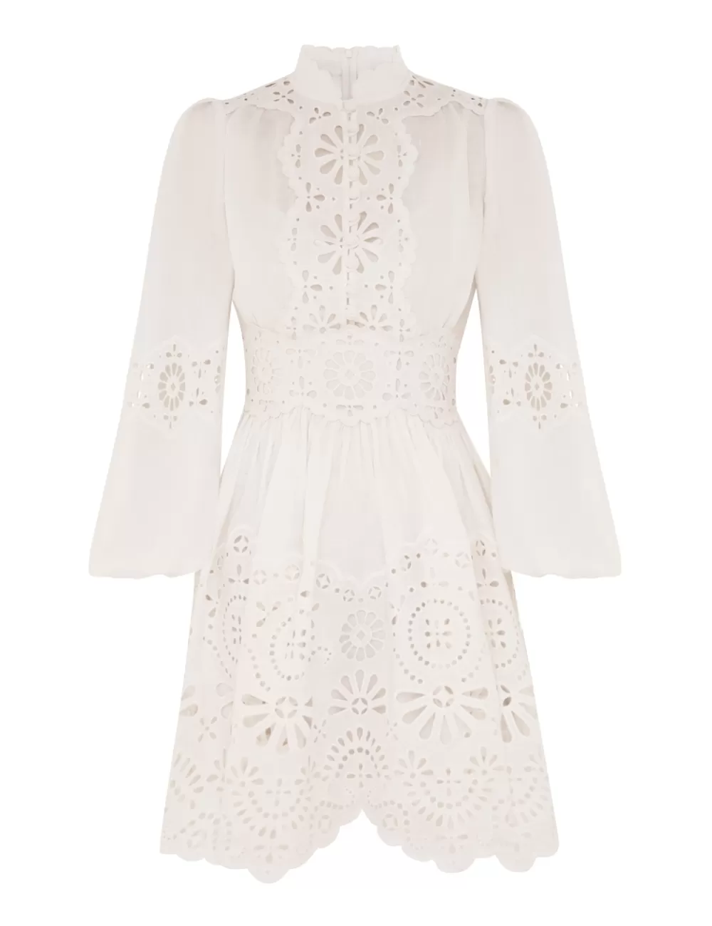 ZIMMERMANN Acacia Broderie Mini Dress