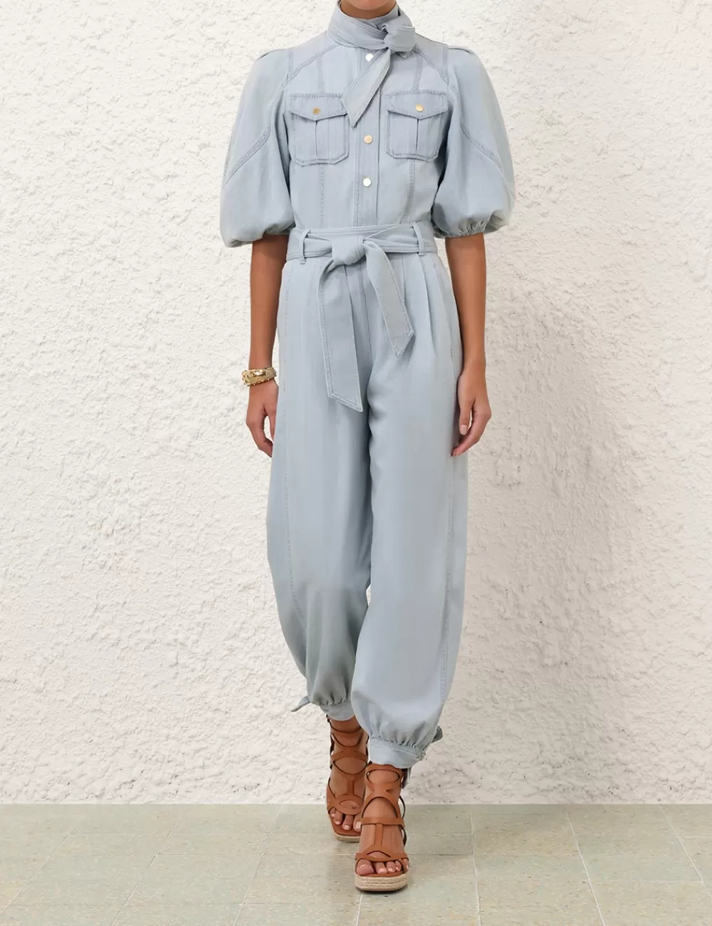 ZIMMERMANN Acacia Denim Harem Pant