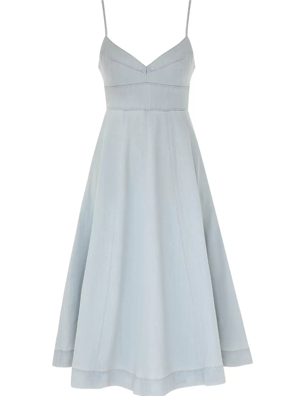 ZIMMERMANN Acacia Denim Swing Dress