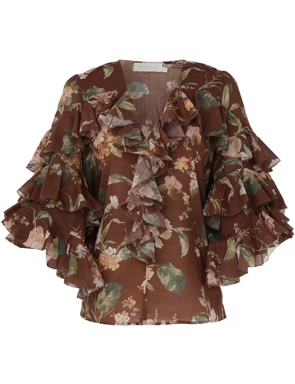 ZIMMERMANN Acacia Ruffle Blouse