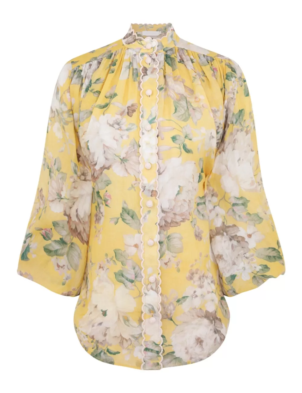 ZIMMERMANN Acacia Scallop Blouse