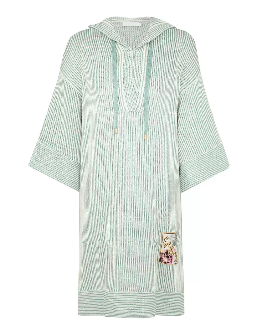 ZIMMERMANN Acacia Stripe Hooded Mini