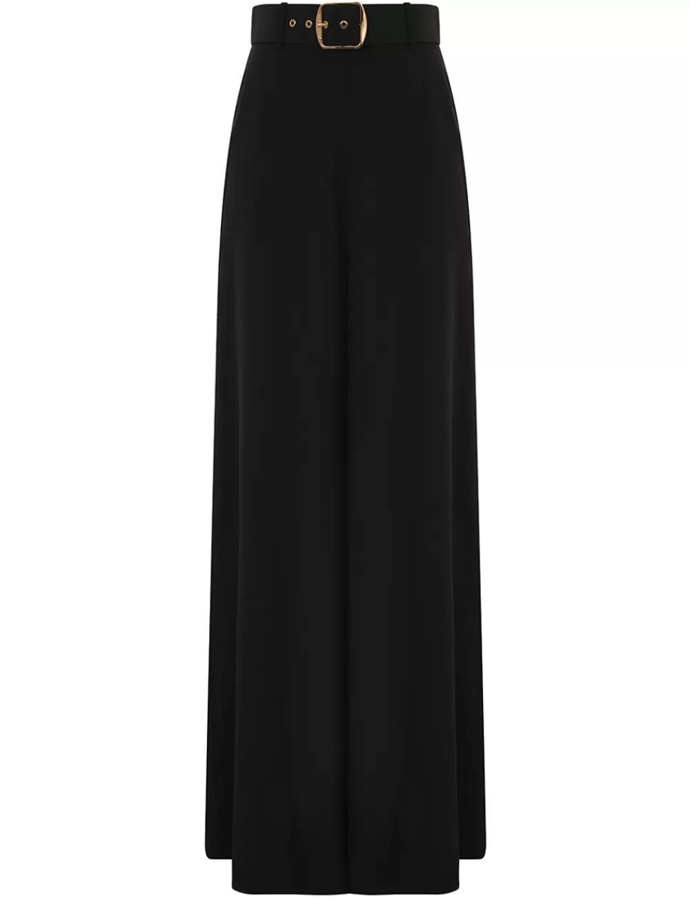 ZIMMERMANN Belted Wide Leg Pant