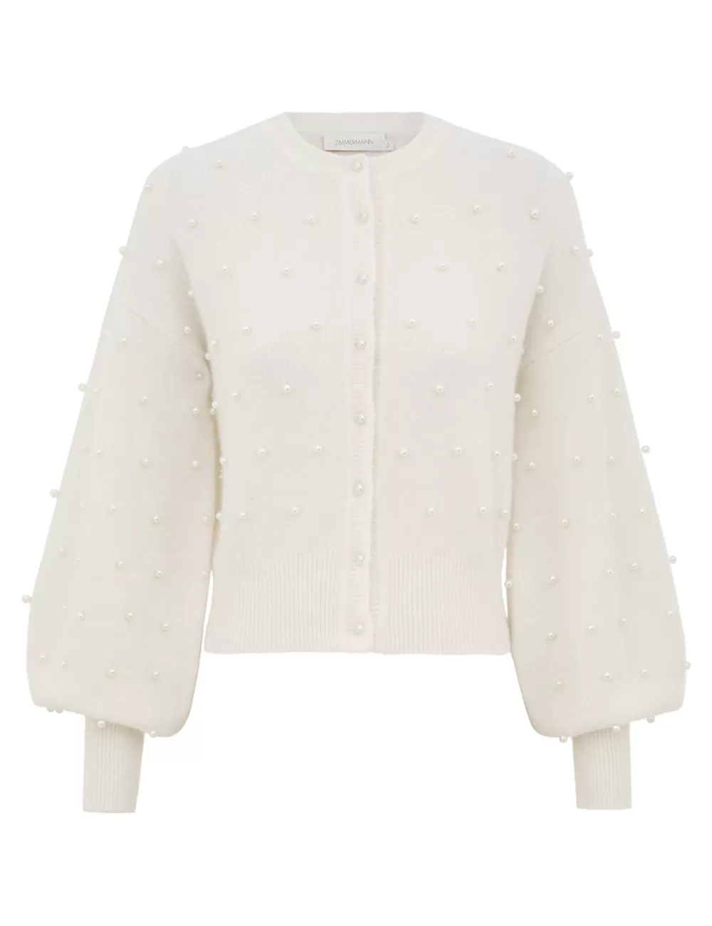 ZIMMERMANN Crush Beaded Cardigan