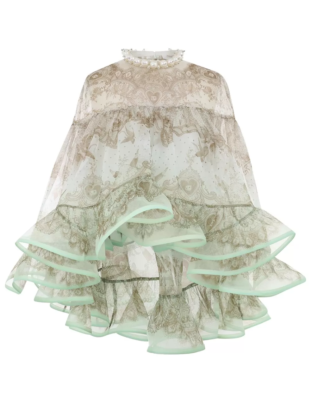 ZIMMERMANN Crush Embellished Blouse