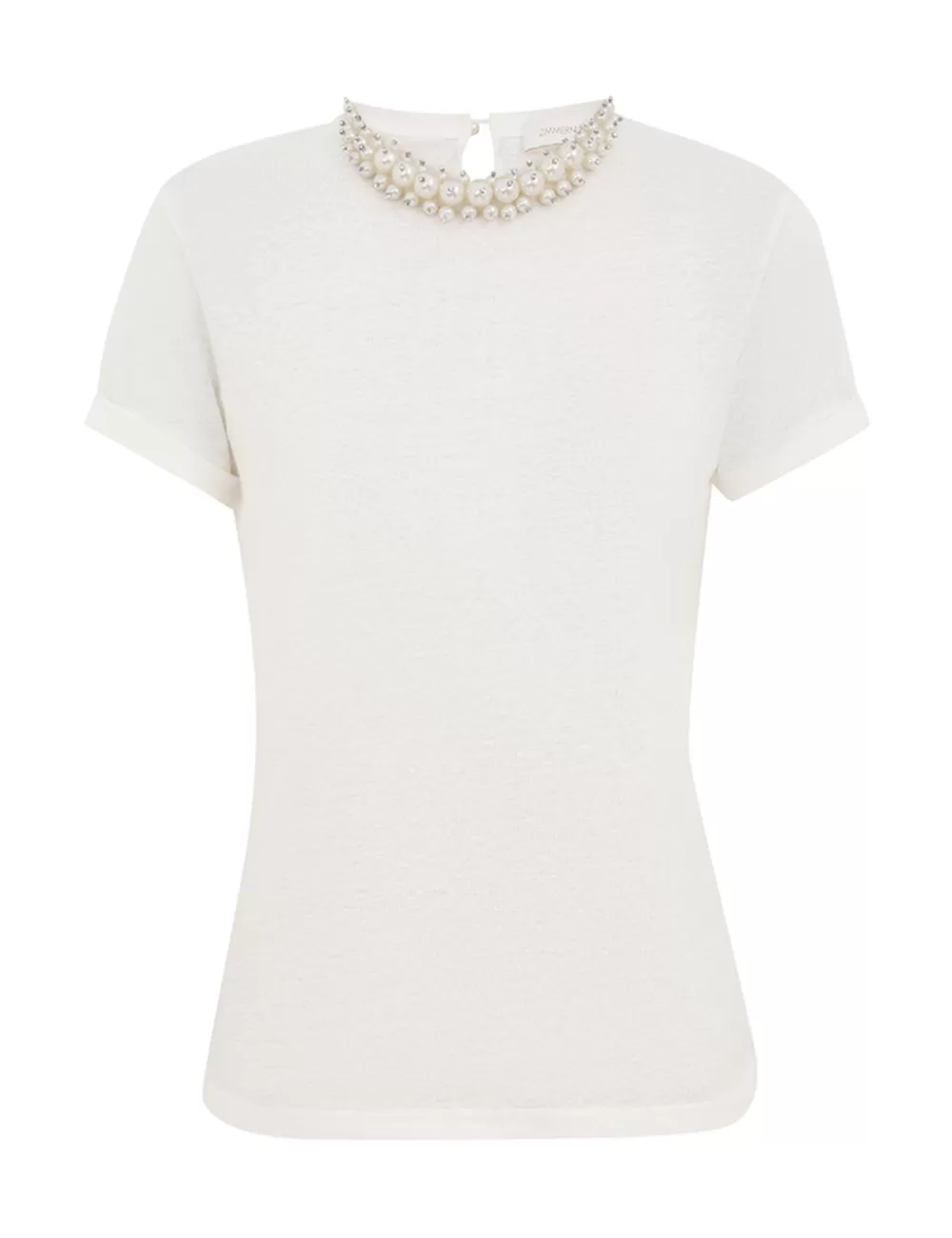 ZIMMERMANN Crush Embellished Tee