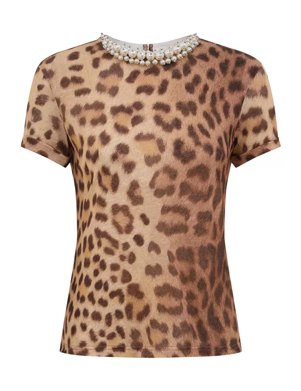 ZIMMERMANN Crush Embellished Tee