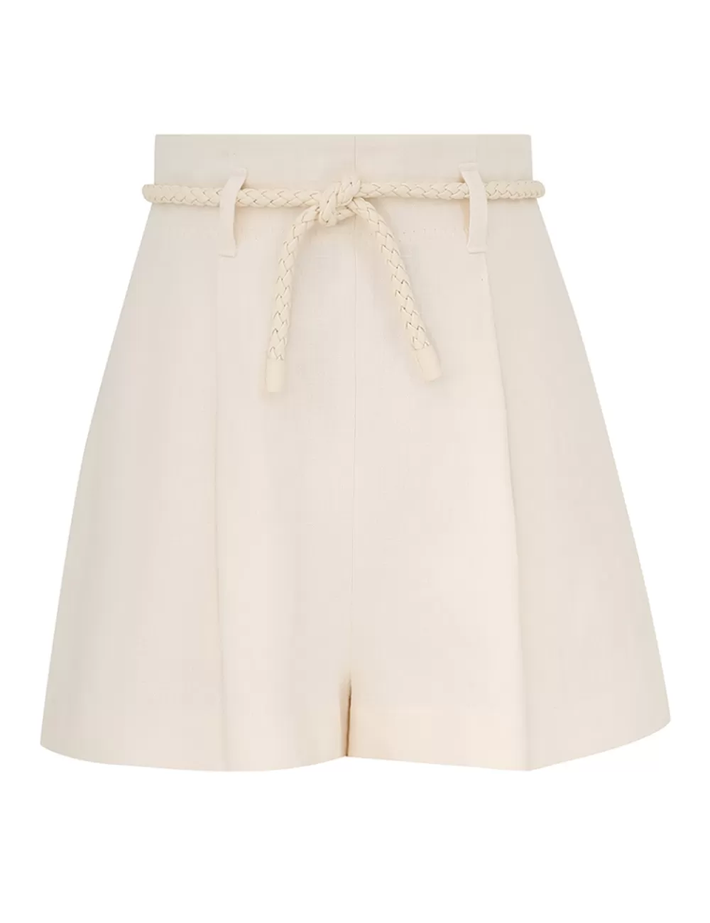 ZIMMERMANN Crush Linen Tuck Short