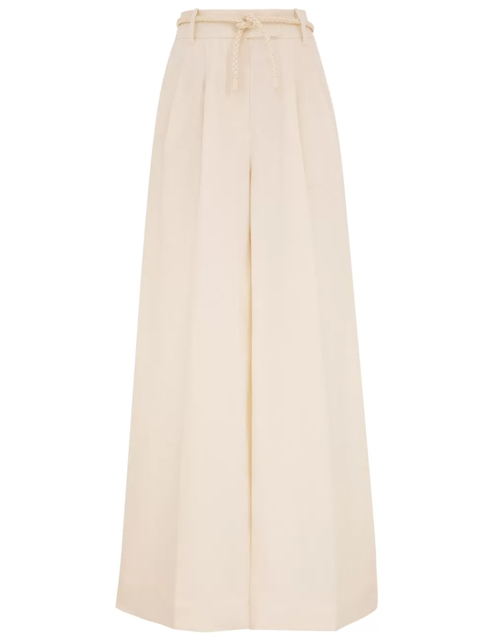 ZIMMERMANN Crush Linen Wide Leg Pant