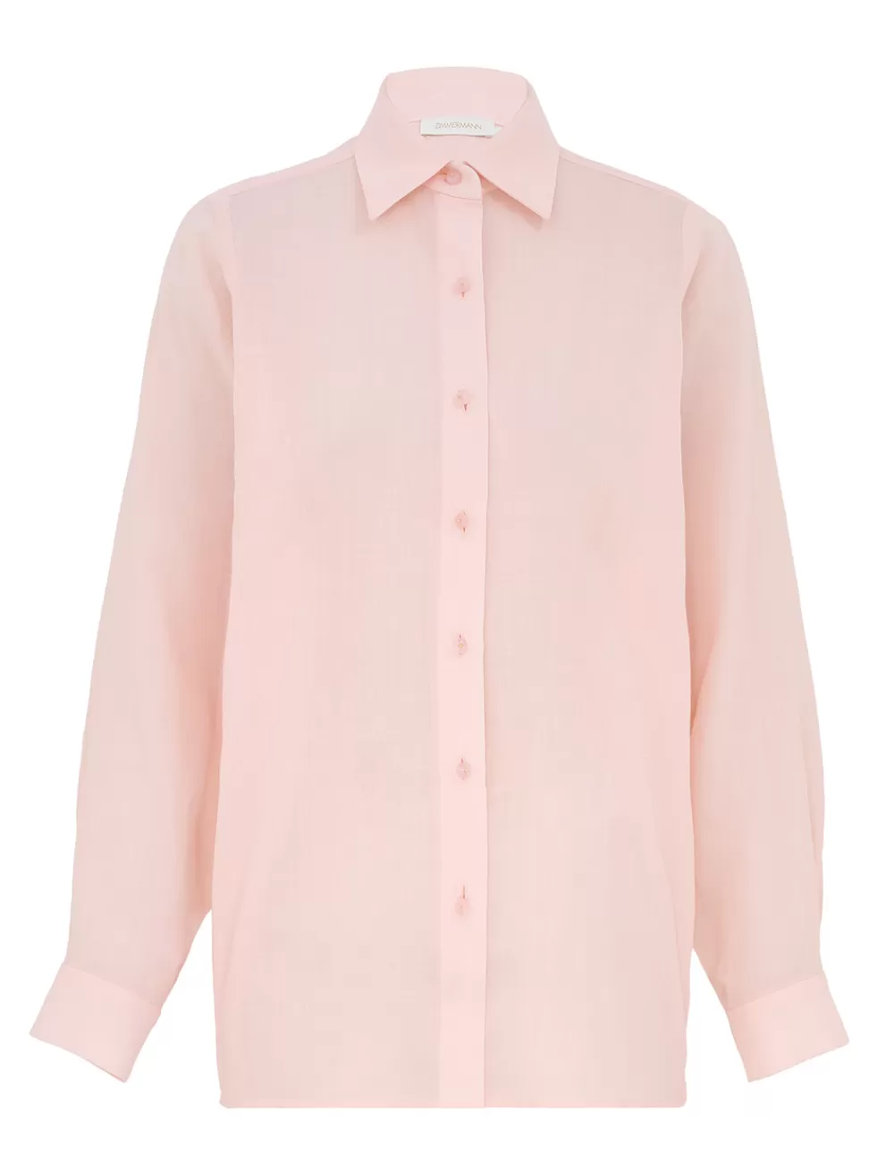 ZIMMERMANN Crush Oversized Shirt