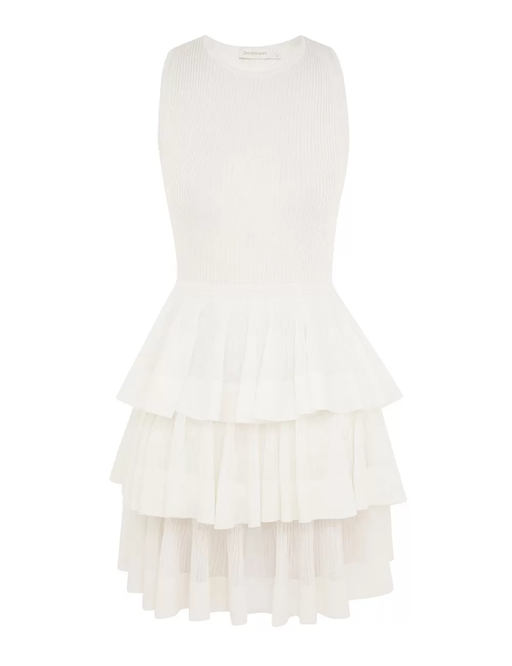 ZIMMERMANN Crush Ruffled Mini Dress