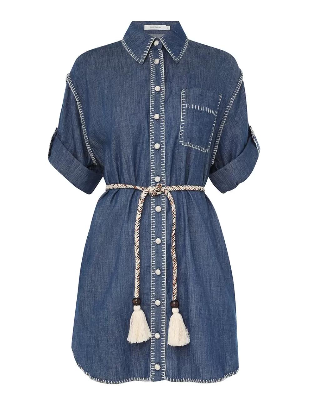 ZIMMERMANN Denim Shirt Dress