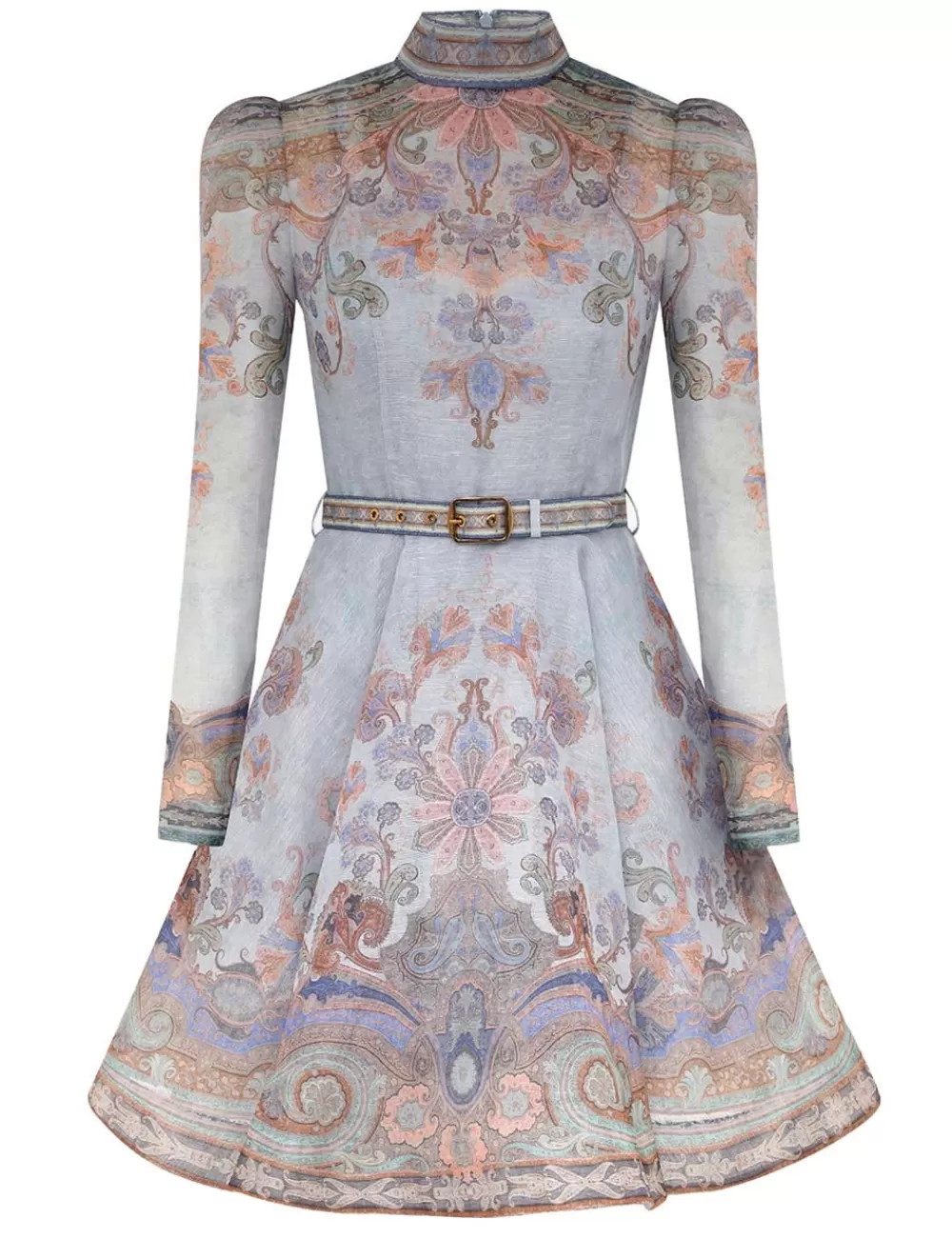 ZIMMERMANN Eden Belted Mini Dress