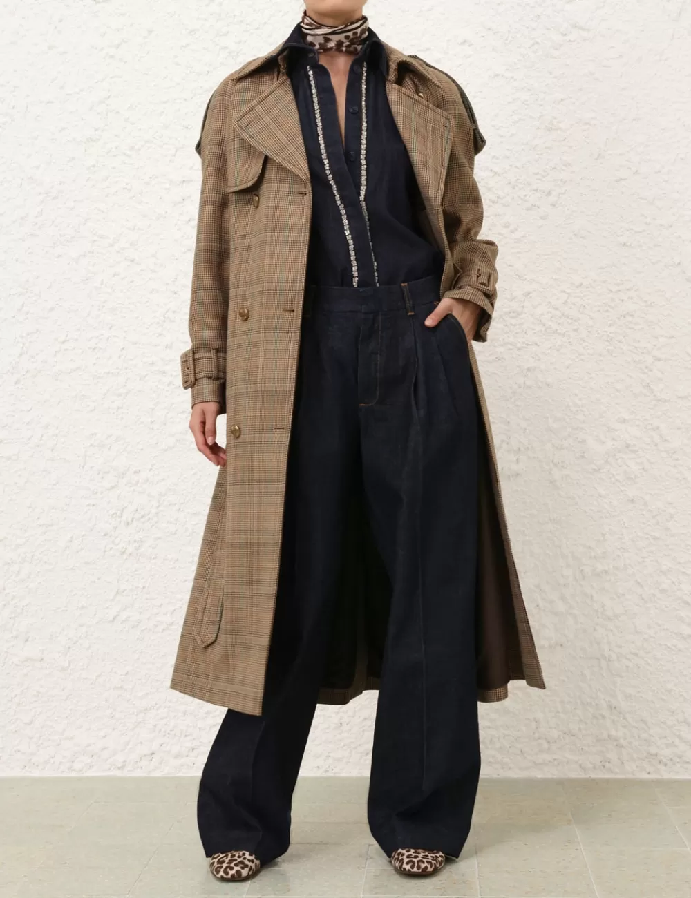 ZIMMERMANN Eden ed Trench Coat