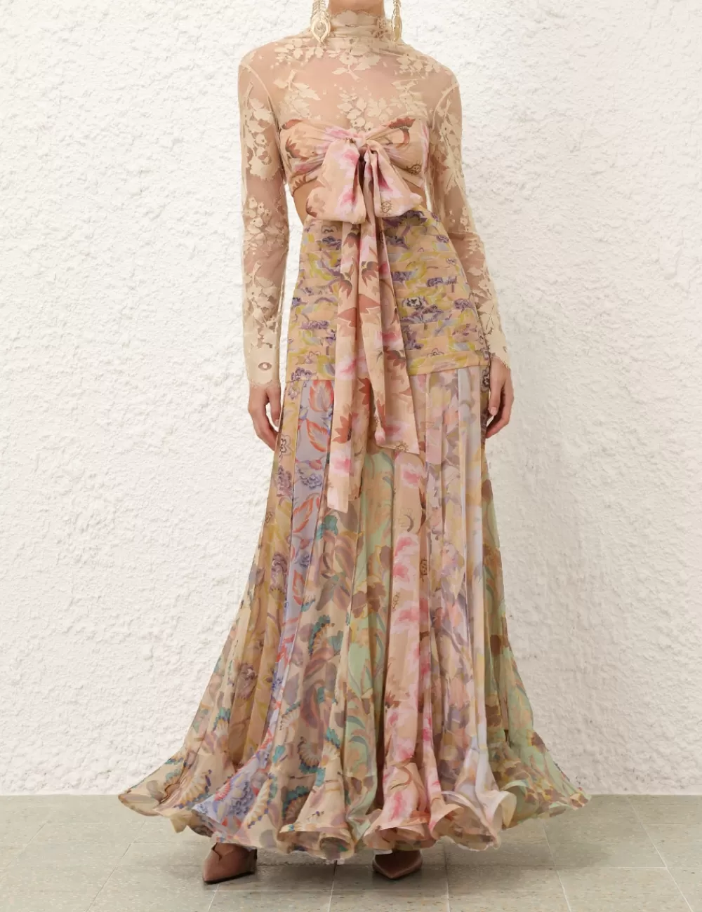 ZIMMERMANN Eden Flounce Maxi Dress