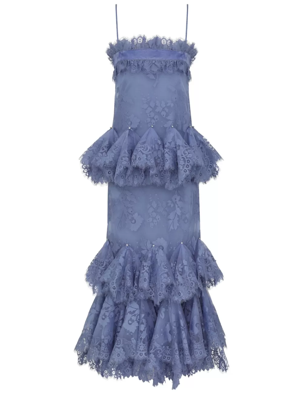 ZIMMERMANN Eden Lace Handkerchief Dress