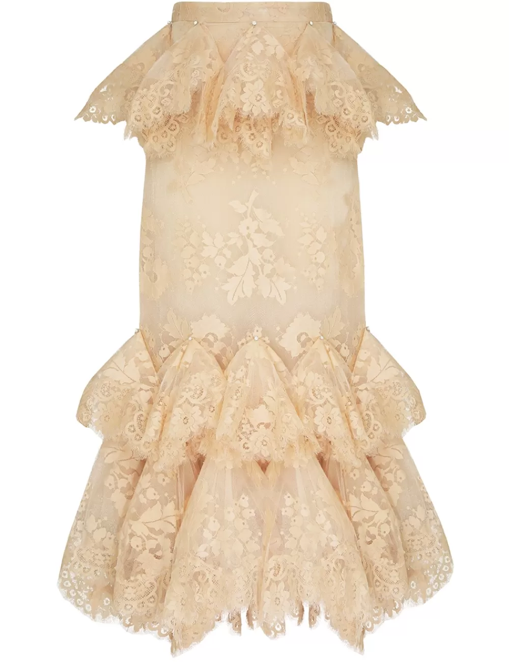 ZIMMERMANN Eden Lace Handkerchief Skirt