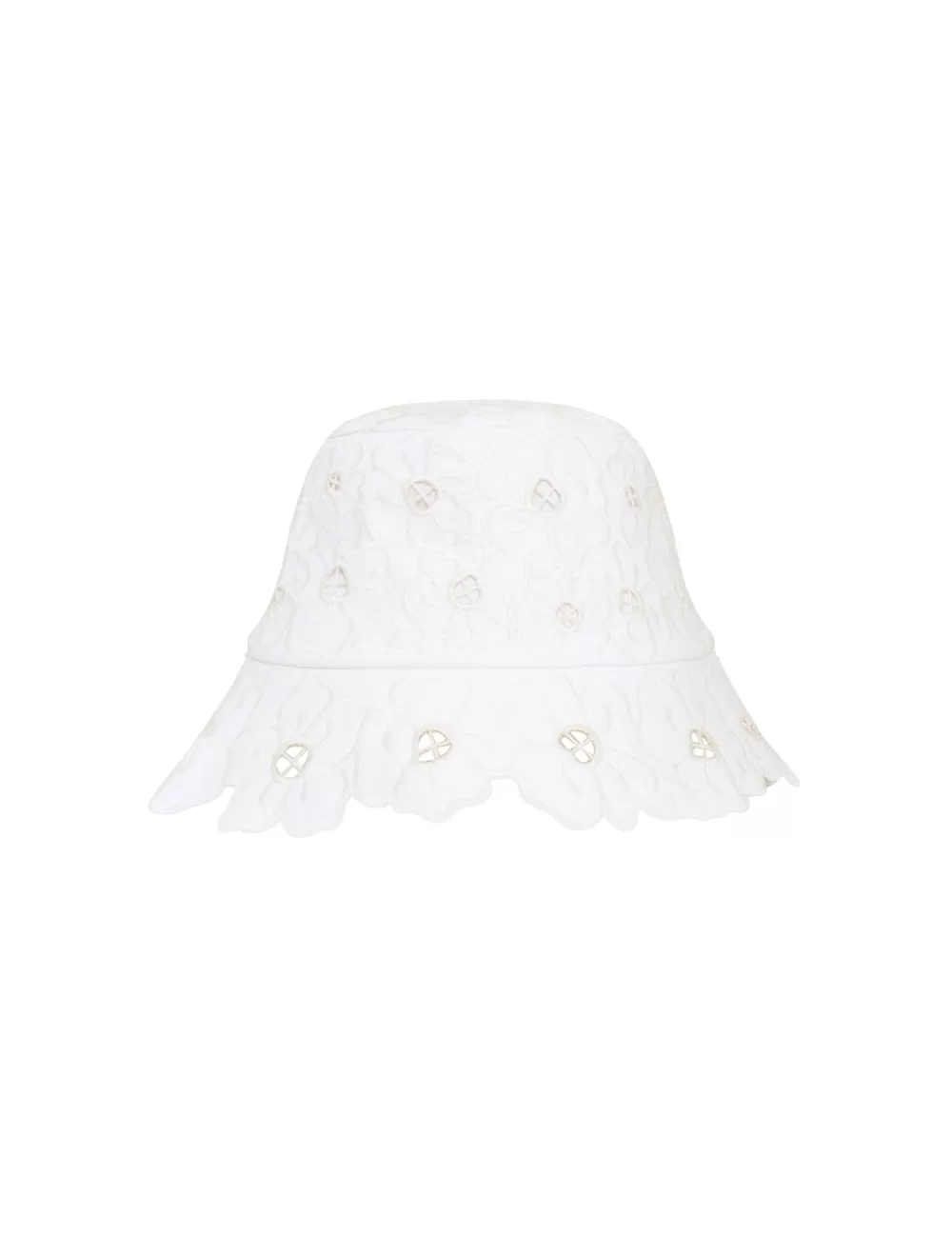 ZIMMERMANN Floral Embroidery Bucket Hat