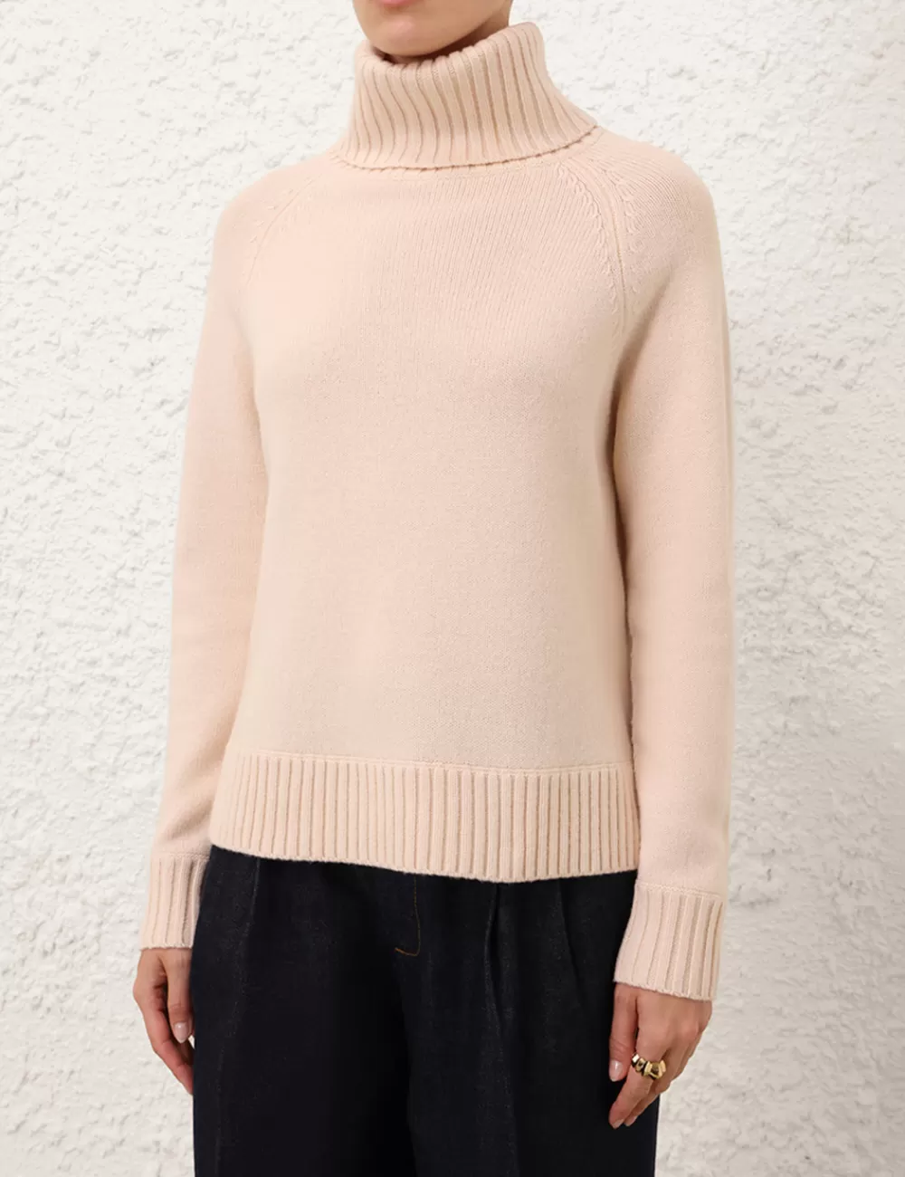 ZIMMERMANN Funnel Neck Sweater