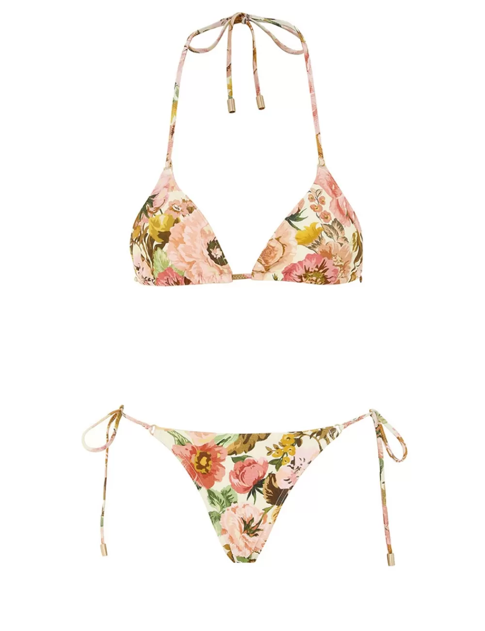 ZIMMERMANN Golden Mini Tri Bikini