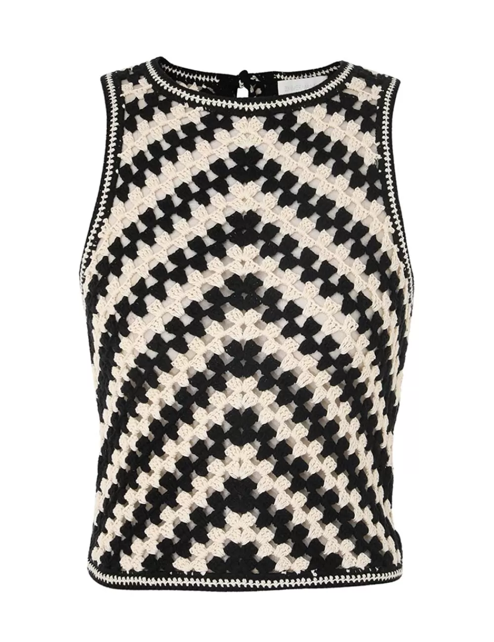 ZIMMERMANN Halliday Hand Crochet Tank