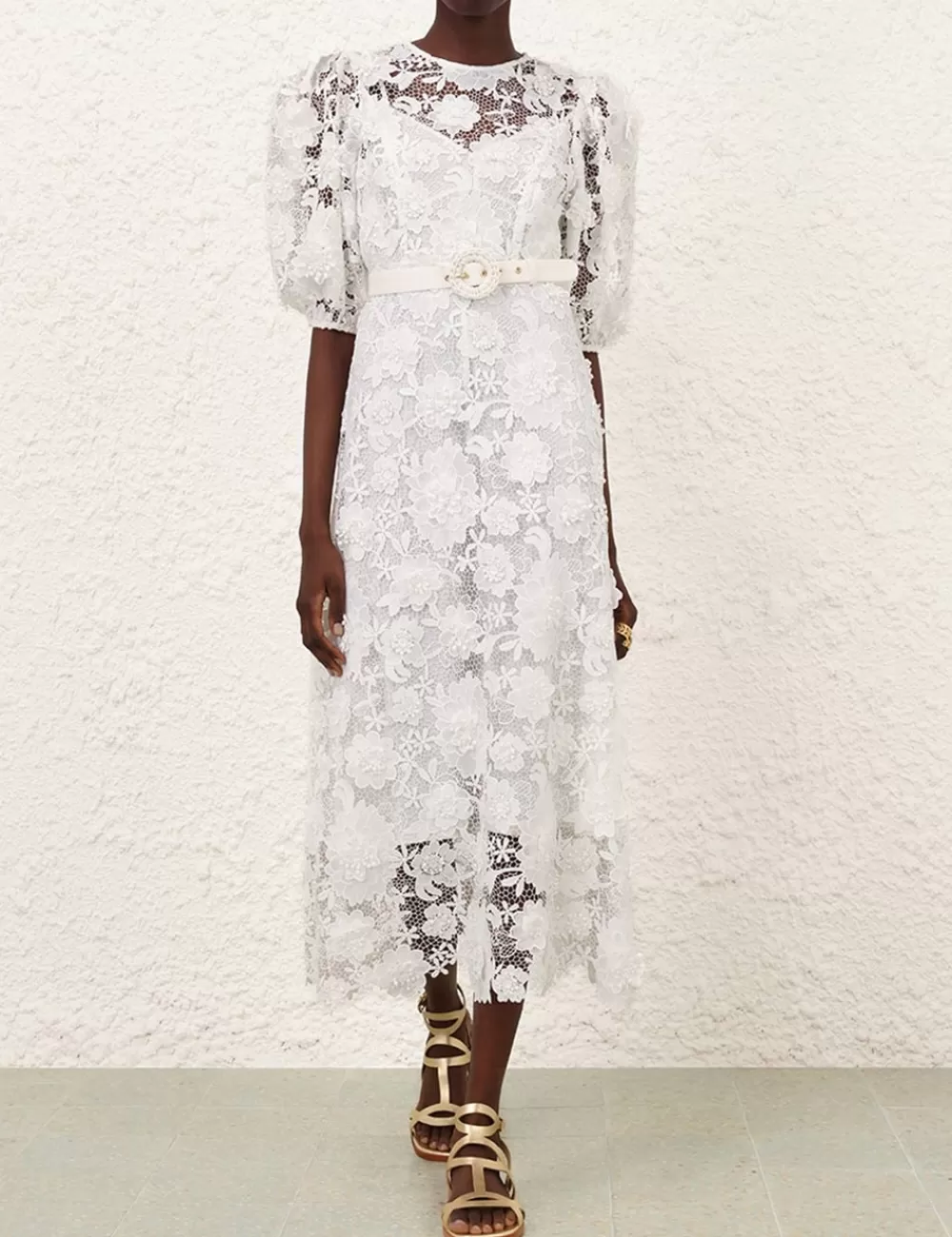 ZIMMERMANN Halliday Lace Flower Dress