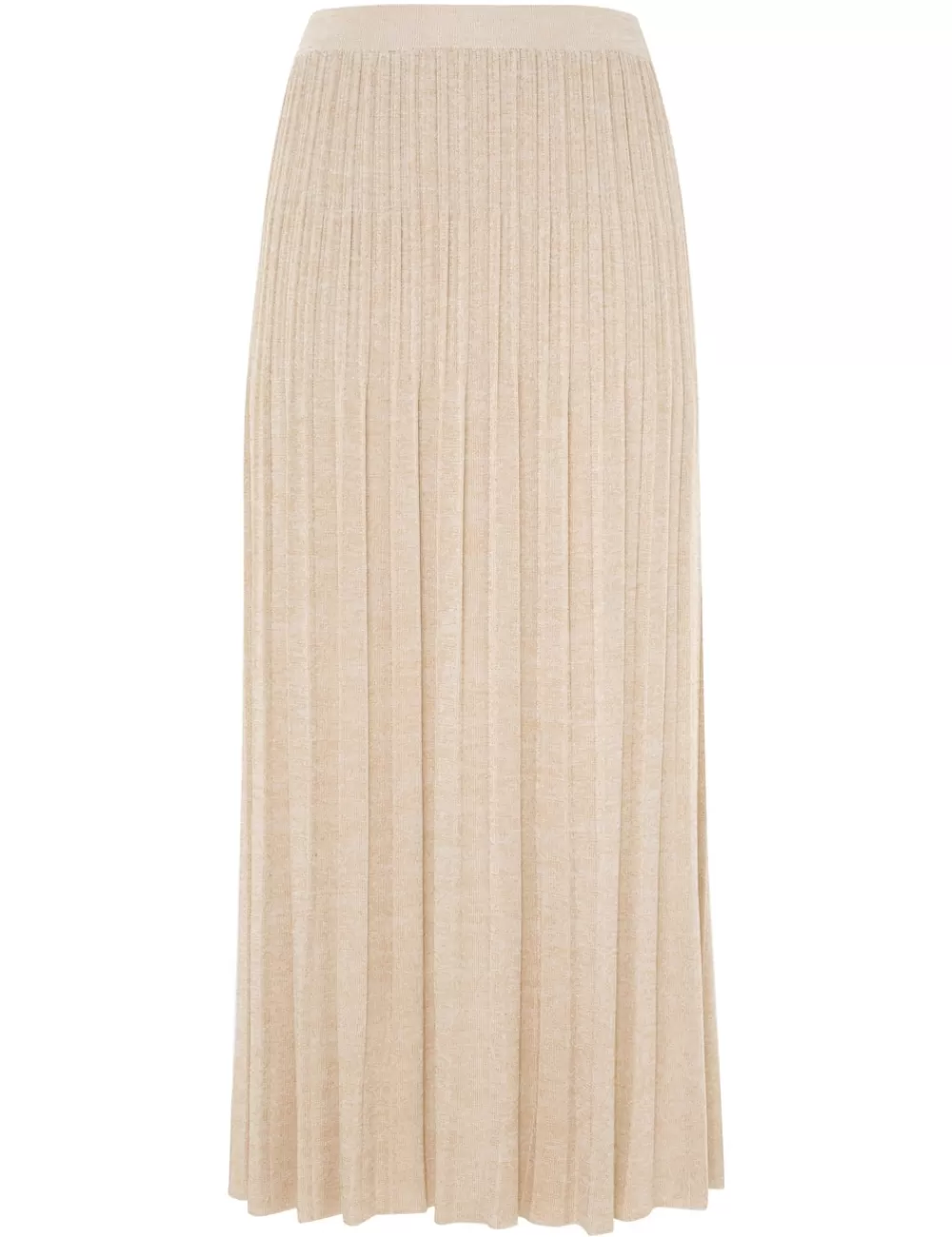 ZIMMERMANN Halliday Rib Midi Skirt