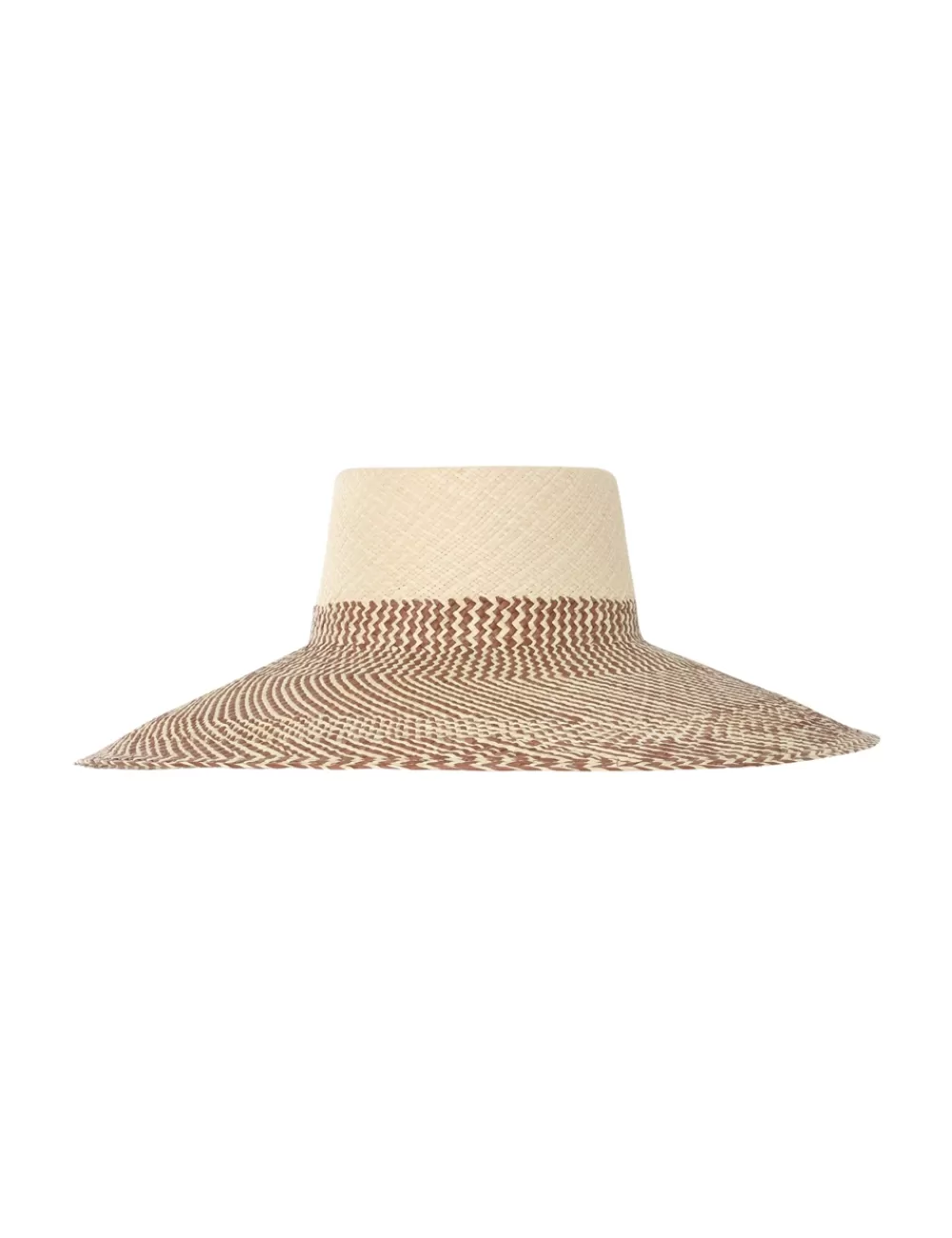 ZIMMERMANN Herringbone Wide Brim Sunhat