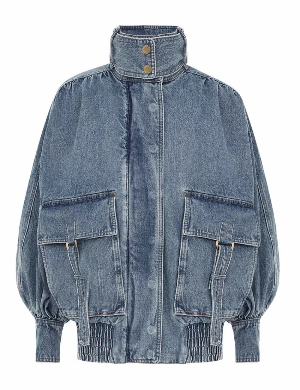 ZIMMERMANN Illustration Denim Jacket