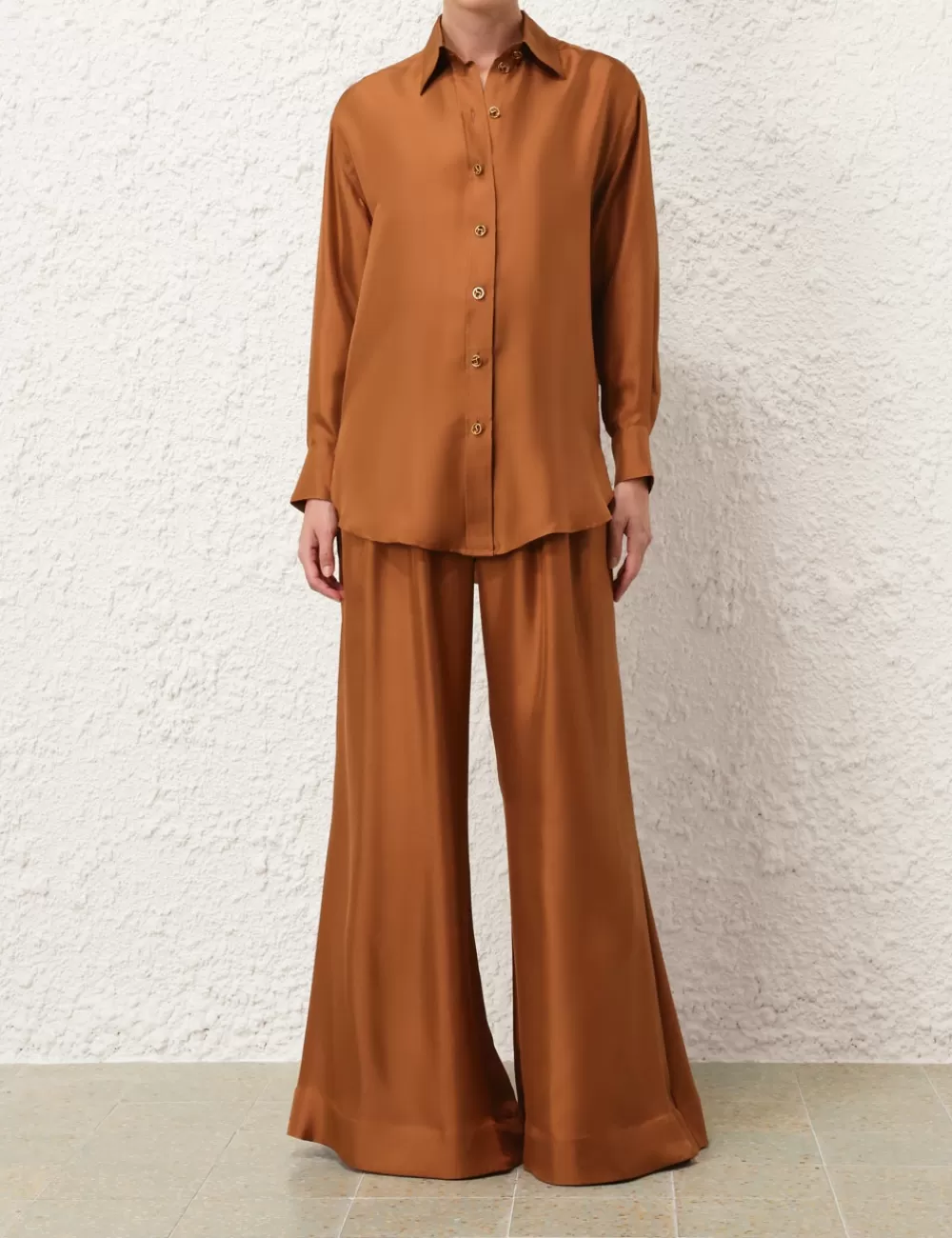 ZIMMERMANN Illustration Double Tuck Pant