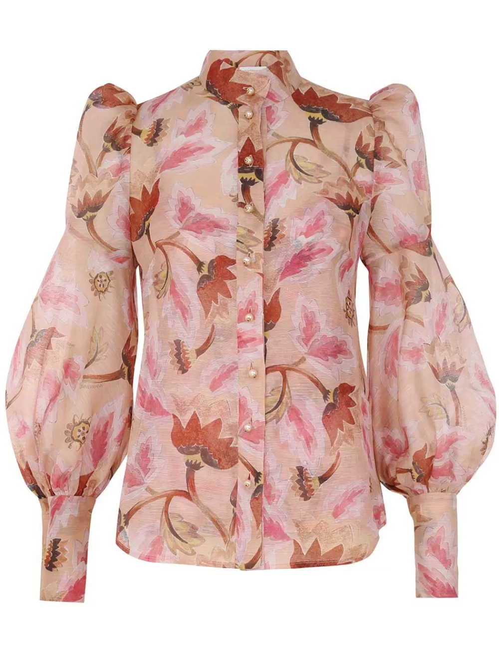 ZIMMERMANN Illustration Floral Blouse