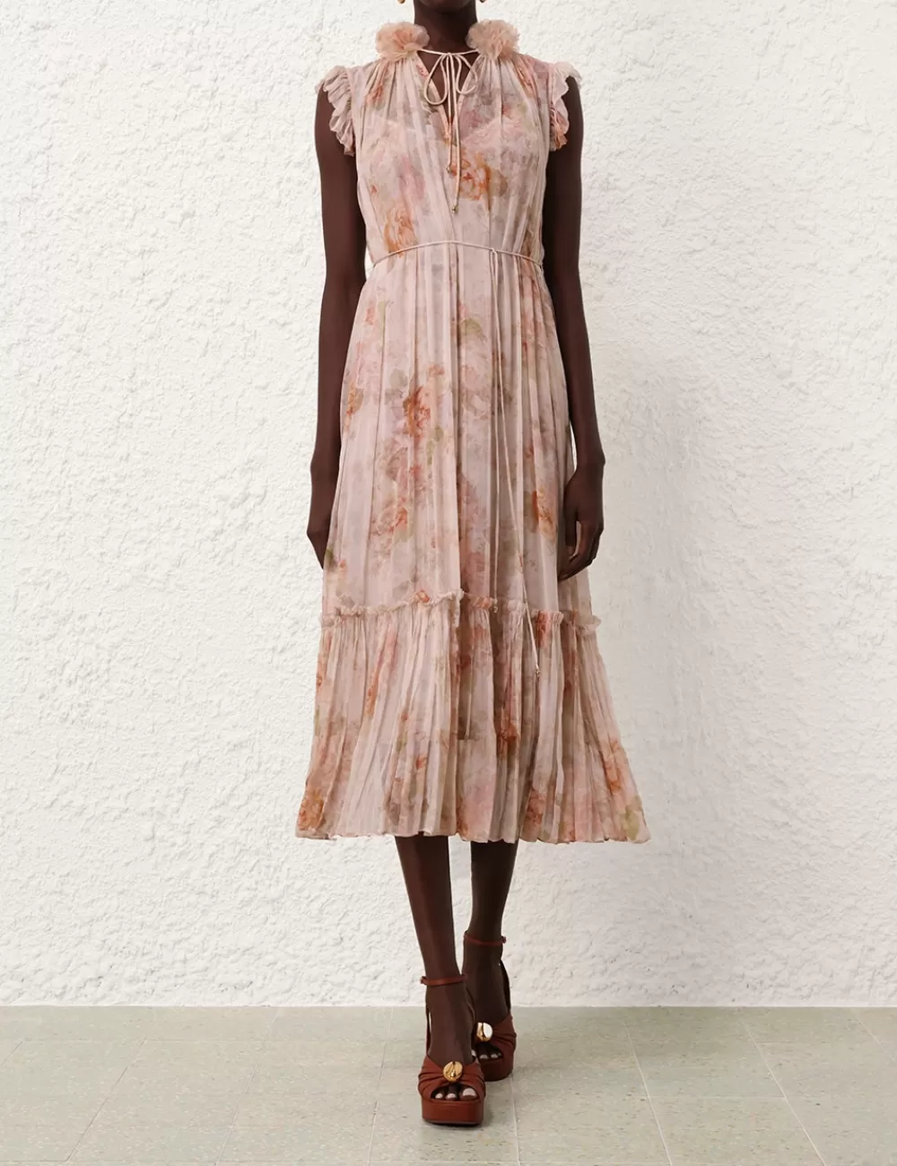 ZIMMERMANN Illustration Flutter Dress