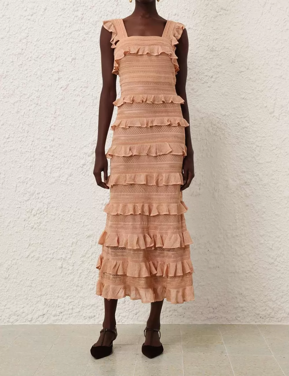 ZIMMERMANN Illustration Frilled Dress