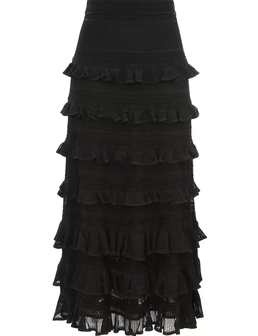 ZIMMERMANN Illustration Frilled Skirt