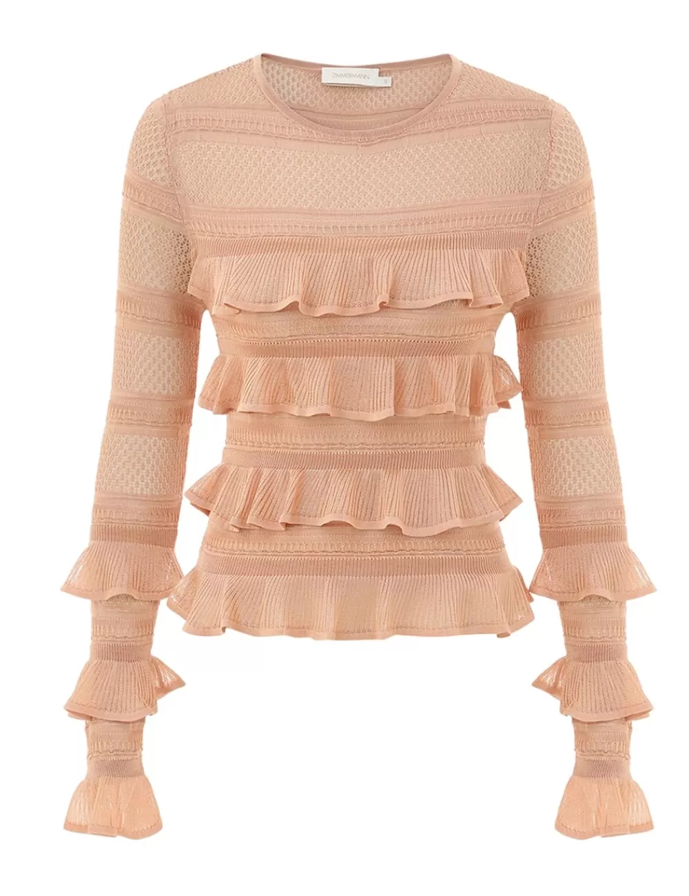 ZIMMERMANN Illustration Frilled Top