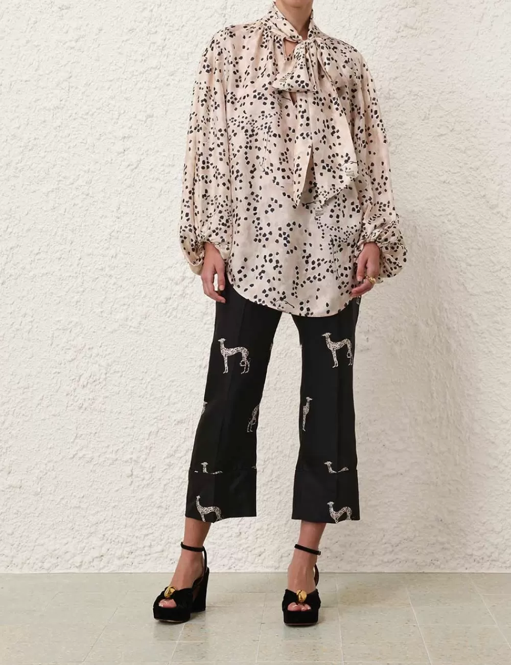 ZIMMERMANN Illustration Kick Flare Pant