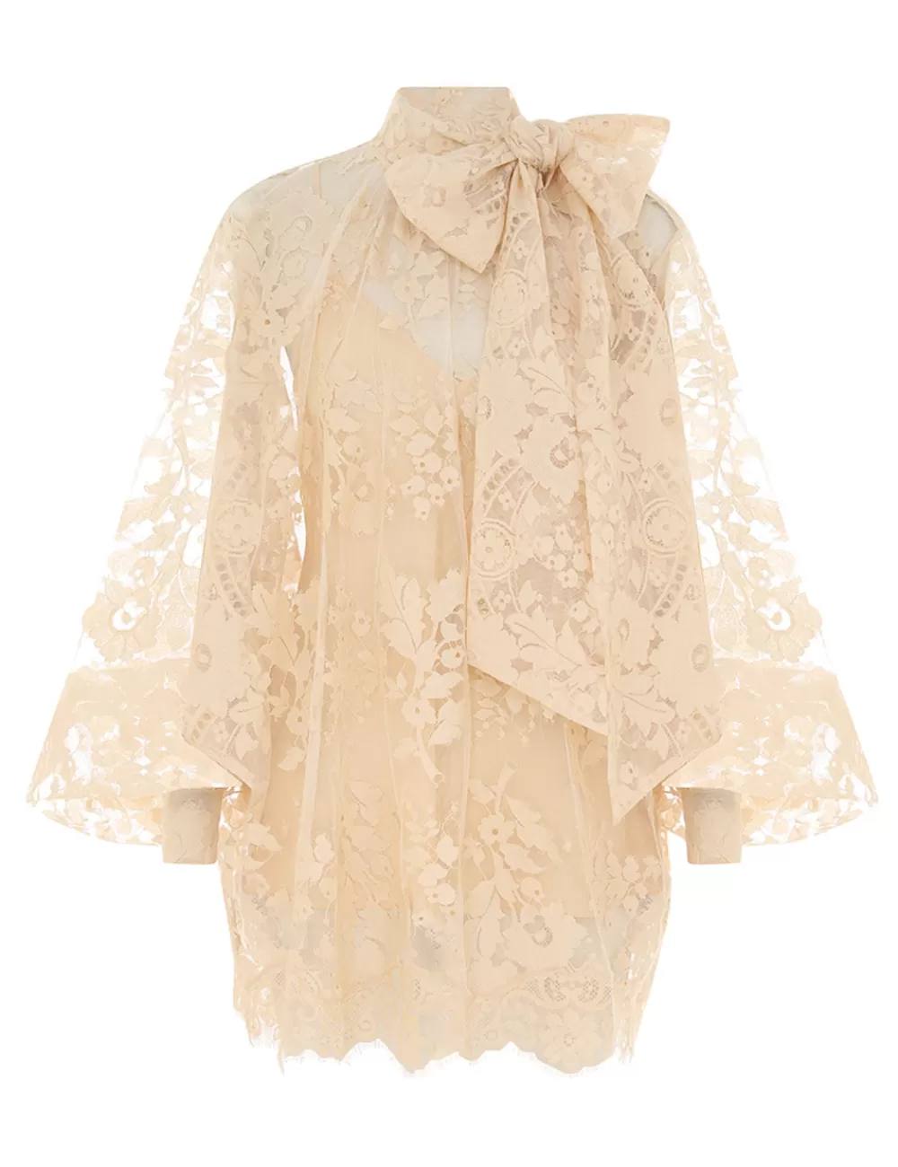 ZIMMERMANN Illustration Lace Blouse