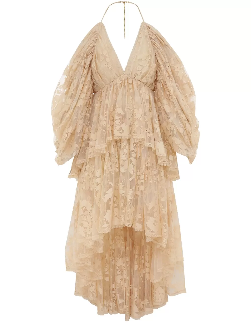 ZIMMERMANN Illustration Lace Mini Dress