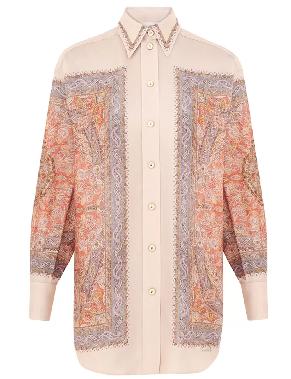 ZIMMERMANN Illustration Paisley Shirt