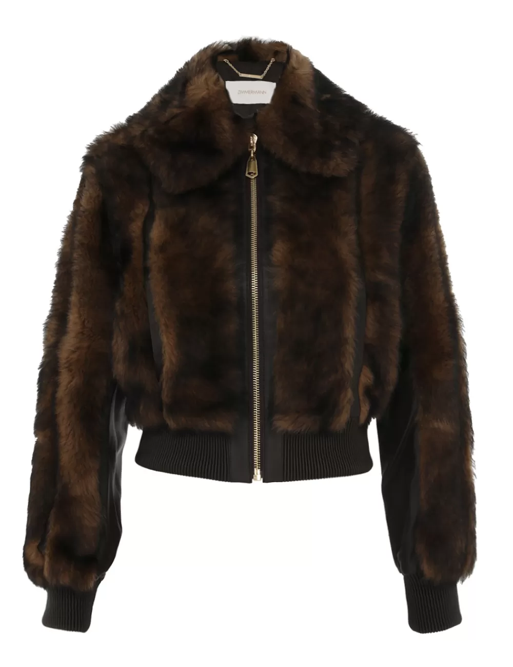 ZIMMERMANN Illustration Shearling Jacket