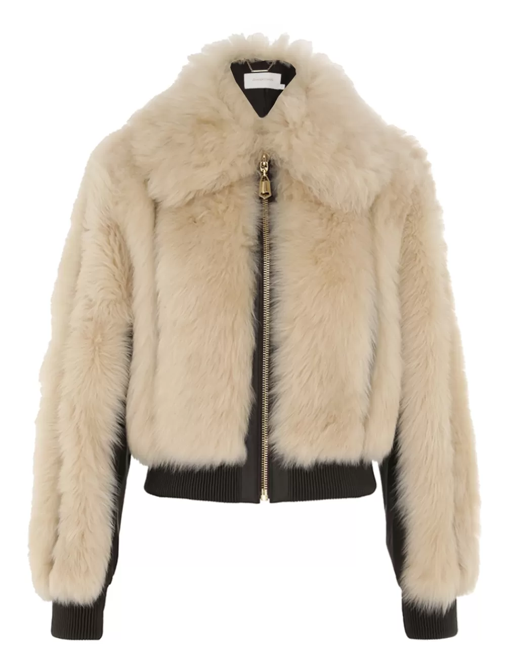 ZIMMERMANN Illustration Shearling Jacket