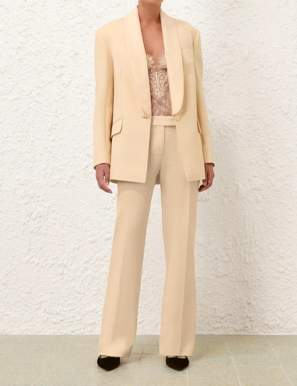 ZIMMERMANN Illustration Straight Tux Pant