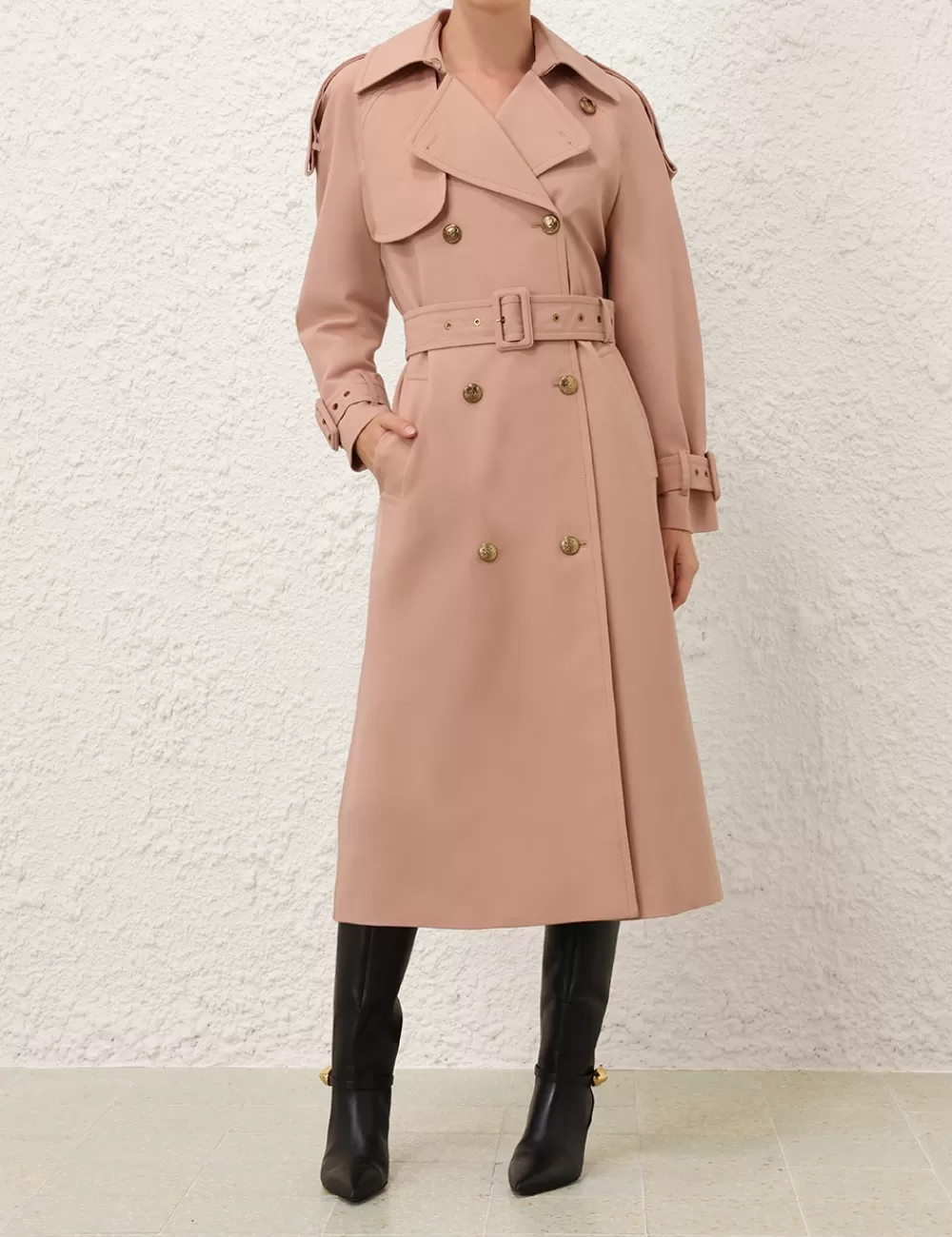 ZIMMERMANN Illustration Trench Coat