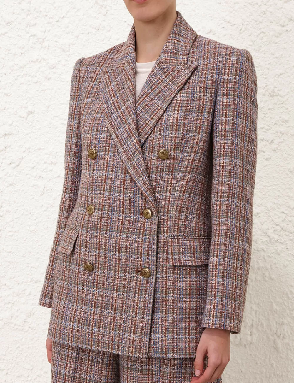 ZIMMERMANN Illustration Tweed Jacket