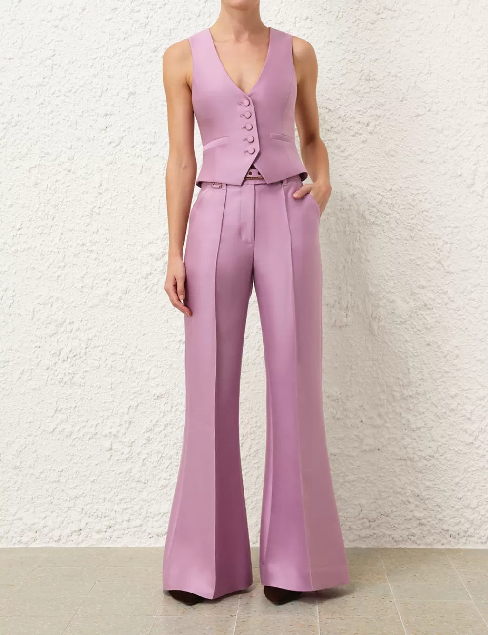 ZIMMERMANN Illustration Wide Leg Pant