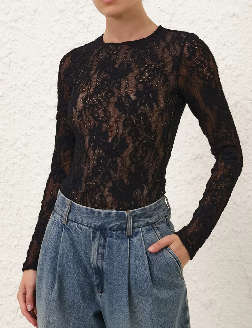 ZIMMERMANN Lace Bodysuit