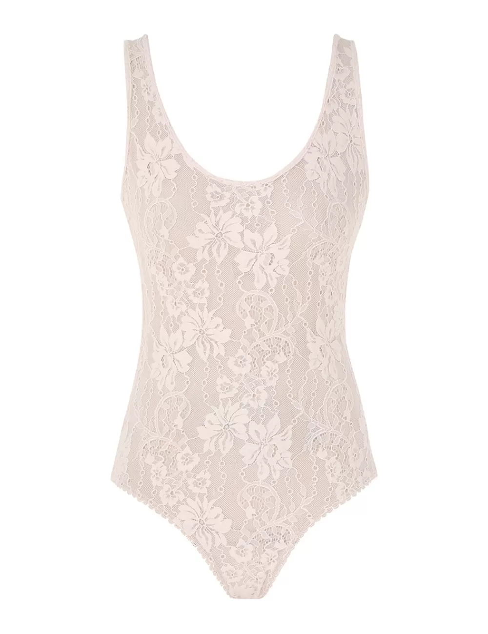 ZIMMERMANN Lace Scoop Bodysuit