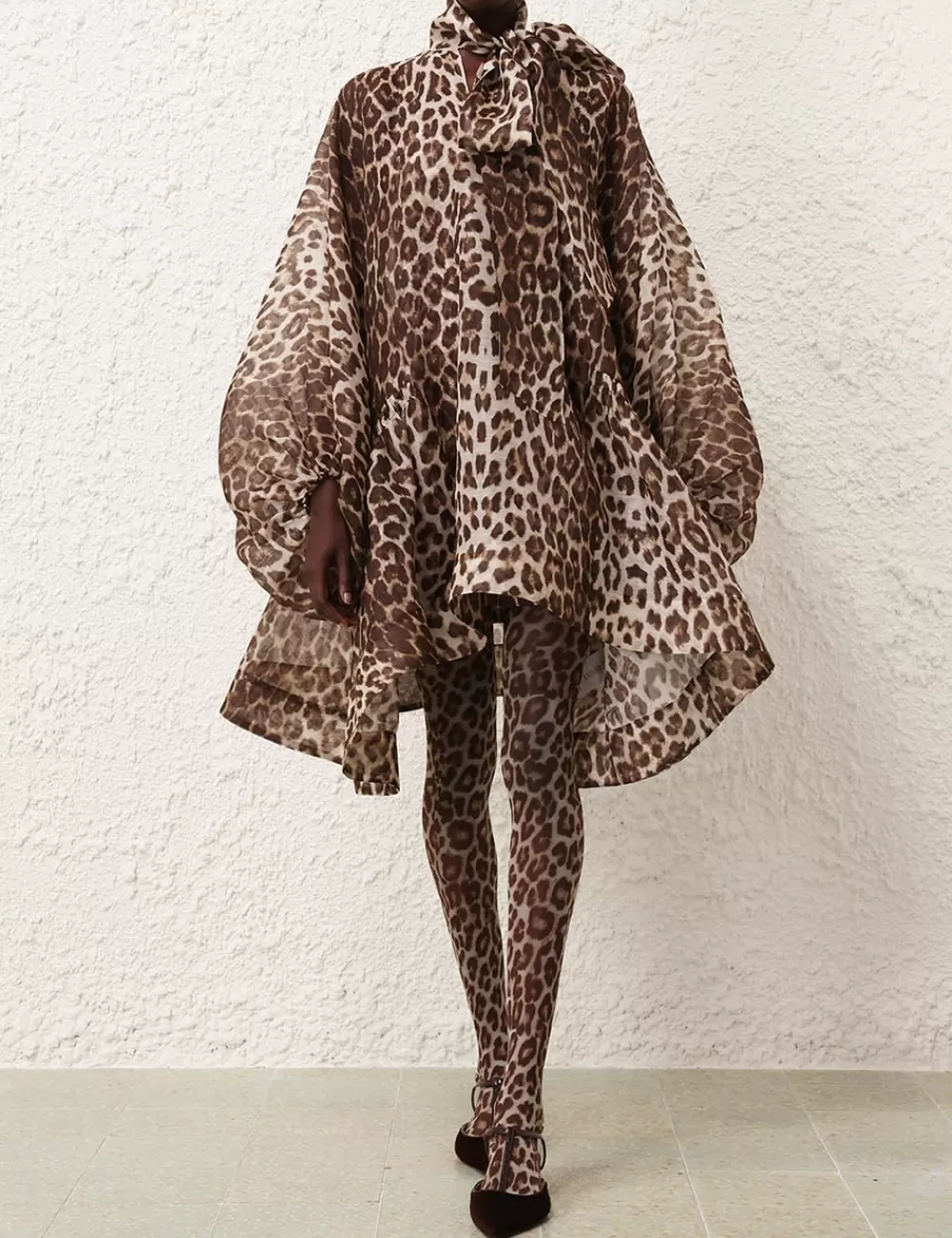 ZIMMERMANN Leopard Print Tights