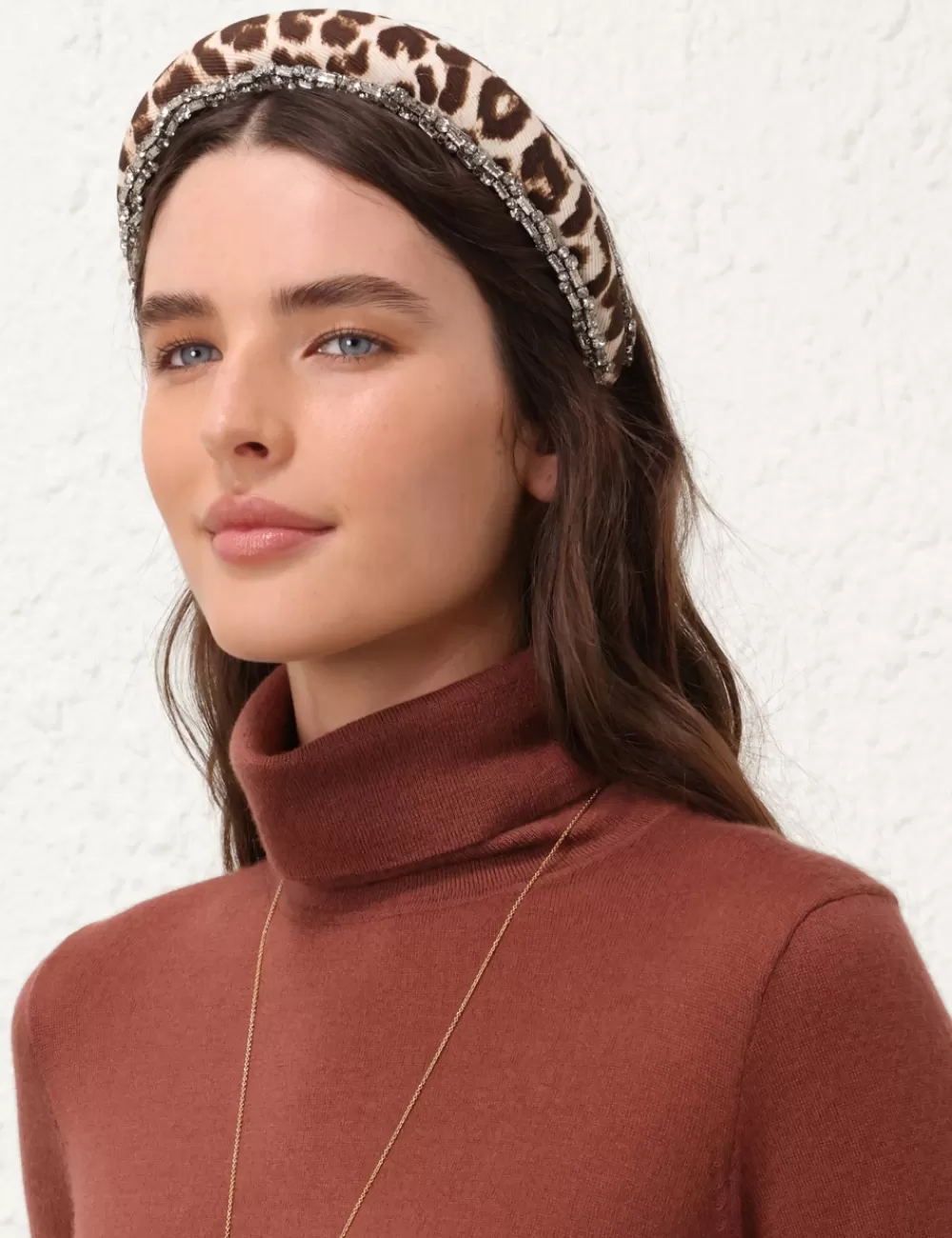 ZIMMERMANN Linen Rhinestone Headband