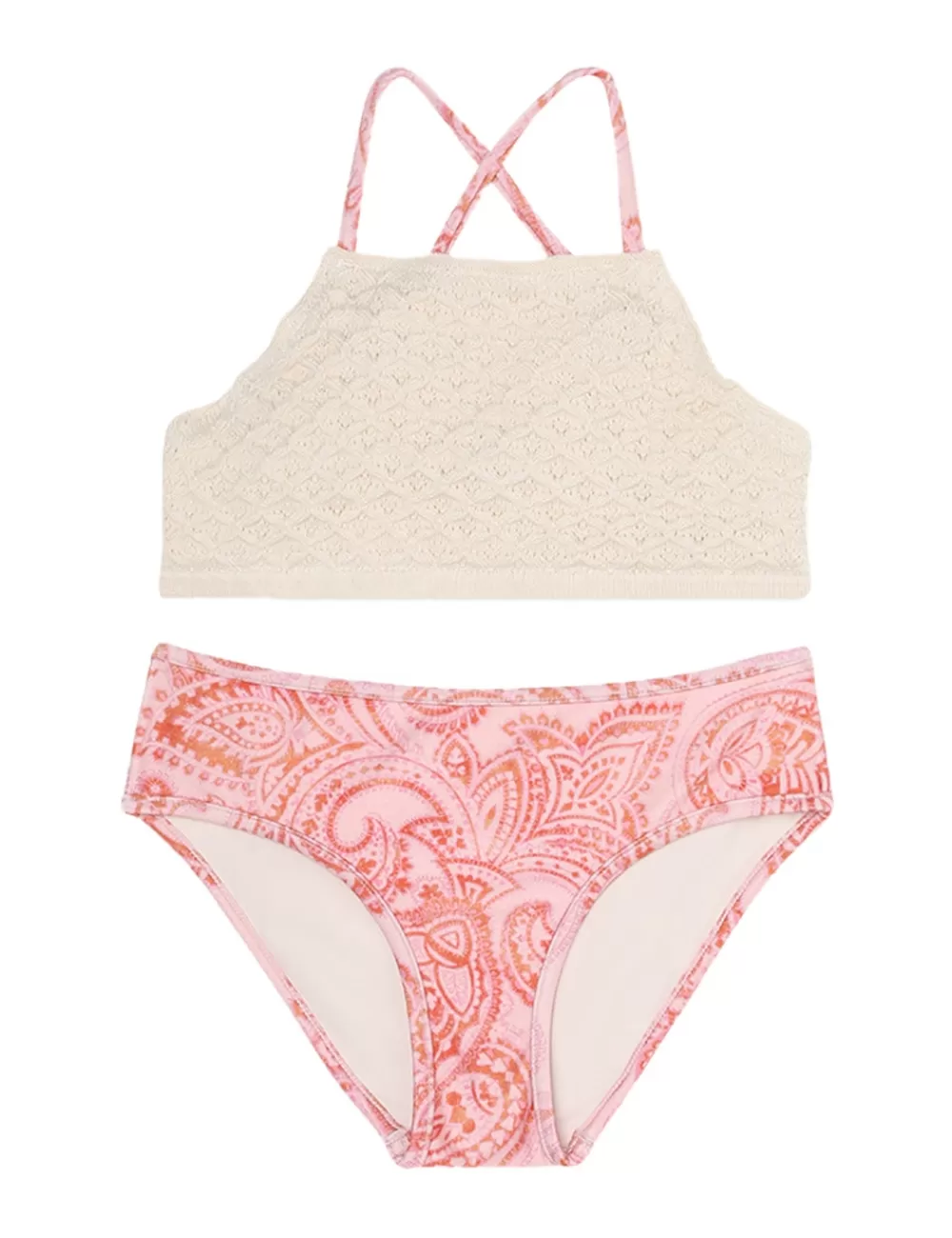 Kids ZIMMERMANN Ottie Crochet Bikini